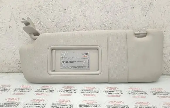 Audi A4 S4 B8 8K Sun visor 8K0857551