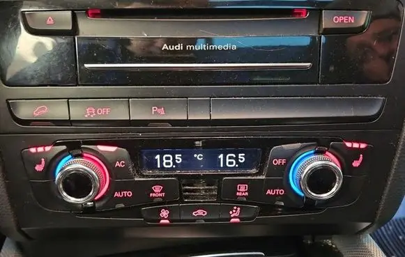 Climate control/heater control trim