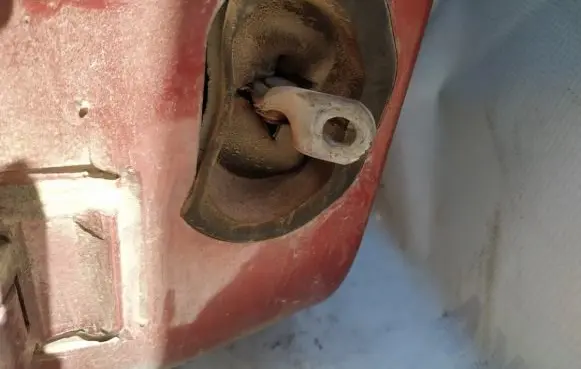 Renault Megane I Rear door check strap stopper