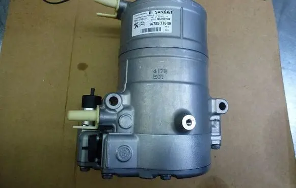 Peugeot 206 Air conditioning (A/C) compressor (pump) SHS33H4178II