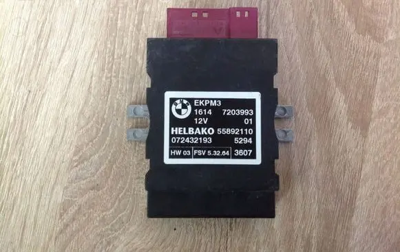 BMW 5 E60 E61 Fuel injection pump control unit/module 7203993 55892110