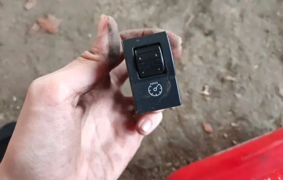 Panel lighting control switch