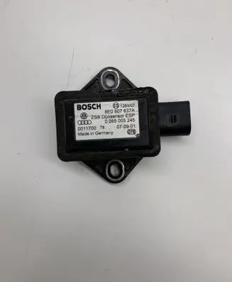 Audi A4 S4 B6 8E 8H ESP acceleration yaw rate sensor 8E0907637A 0265005245
