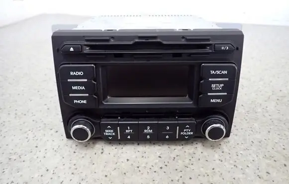 KIA Rio Radio/CD/DVD/GPS head unit 961701W750CA