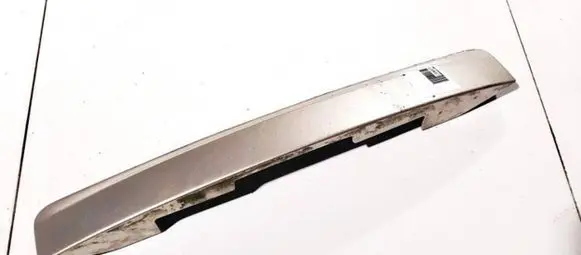 Trunk door license plate light bar