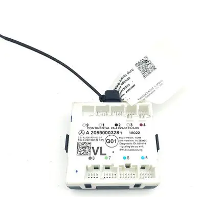 Mercedes-Benz C W205 Door control unit/module A2059010007 A2229023213