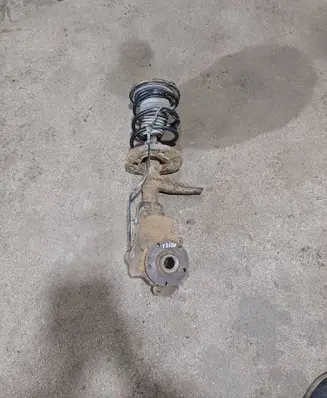 Audi A6 S6 C4 4A Front shock absorber with coil spring 4A0407258C