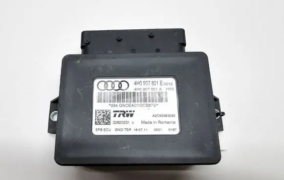 Audi A8 S8 D4 4H Hand brake control module 4H0907801E