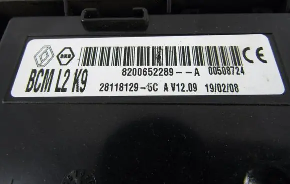 Renault Clio III Other control units/modules 8200652289A