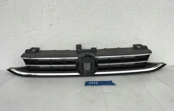 Volkswagen Golf Sportsvan Front bumper upper radiator grill 510853653H