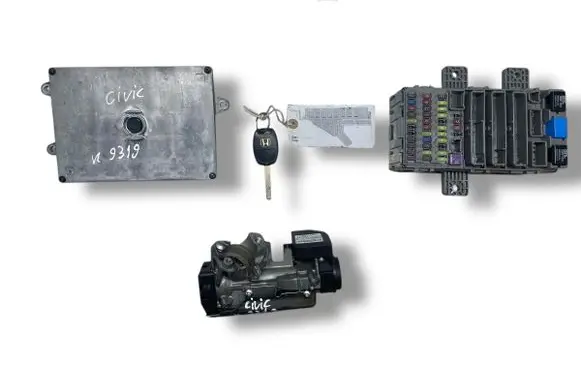 Engine ECU kit and lock set