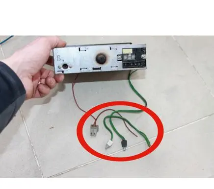Audi 100 200 5000 C3 Sound system wiring loom 