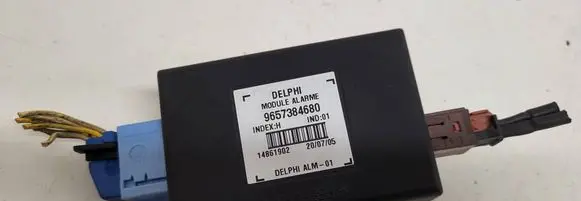 Peugeot 407 Alarm control unit/module 9657384680 200705 14861902