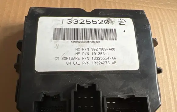 Opel Insignia A Tailgate/trunk control unit/module 13325520