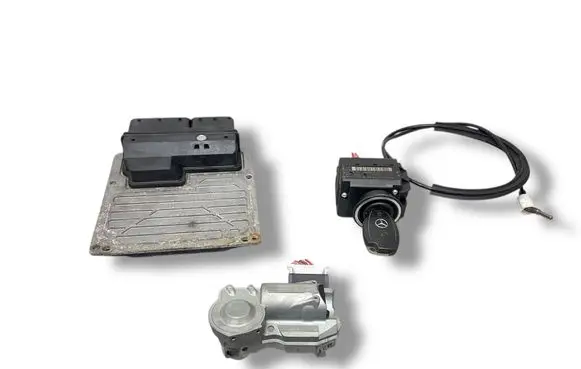Mercedes-Benz C W203 Engine ECU kit and lock set A2711532291 A0014466902 A2710107444