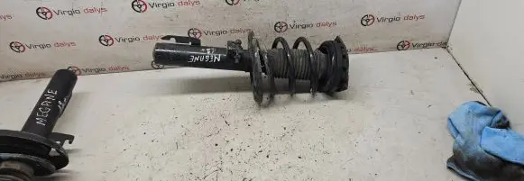 Renault Megane III Front shock absorber with coil spring