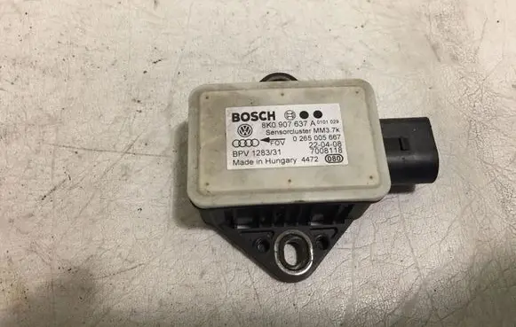 Audi A4 S4 B8 8K ESP acceleration yaw rate sensor 8K0907637A