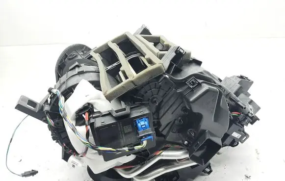 Interior heater climate box assembly