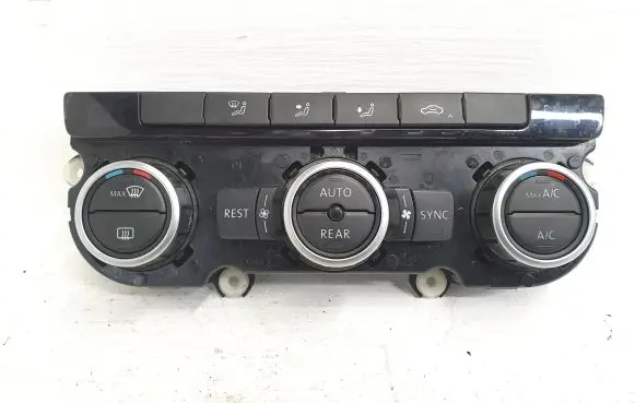Volkswagen Sharan Climate control unit 7N0907044K 5HB01105930