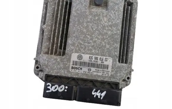 Seat Altea XL Engine ECU kit and lock set 0281011950