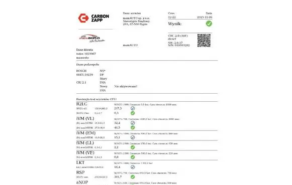 Ford Focus C-MAX Fuel injector 0445110239