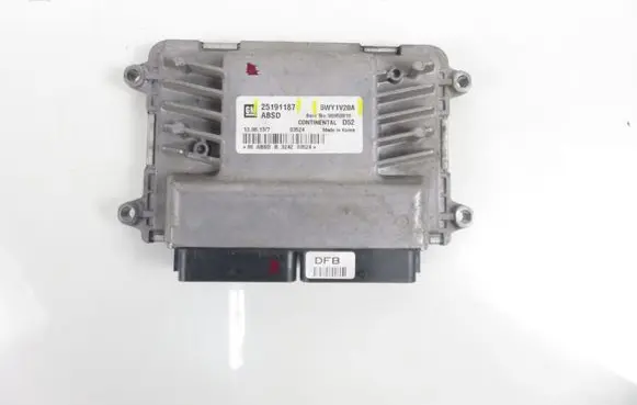 Chevrolet Spark Engine control unit/module 25191187 5WY1V20A 96958816