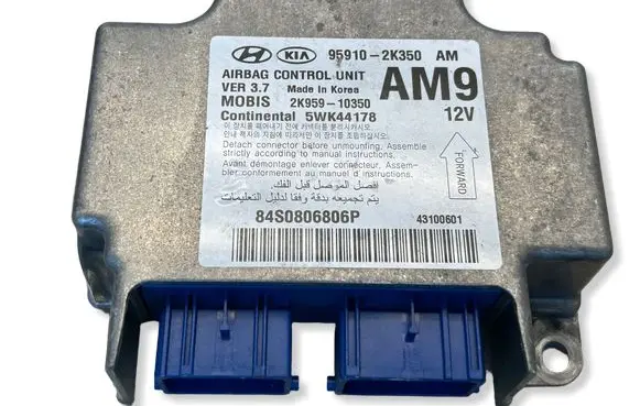 KIA Soul Airbag control unit/module 84S0806806P 5WK44178 2K95910350