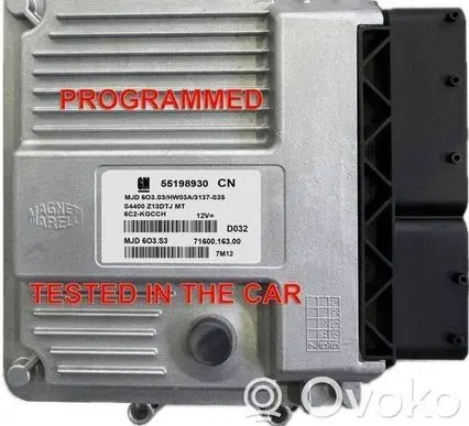 Opel Corsa D Engine control unit/module MJD603S3
