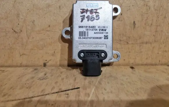 Citroen C6 ESP acceleration yaw rate sensor 15113704 9661616480 A2C53081139