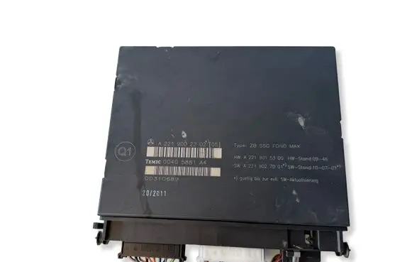 Mercedes-Benz S W221 Seat control module A2219002202 00405881A4 A2219015300