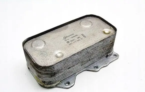 Audi A8 S8 D3 4E Engine oil radiator 077117021Q