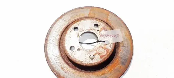 Toyota Avensis T270 Rear brake disc neventiliuojamas