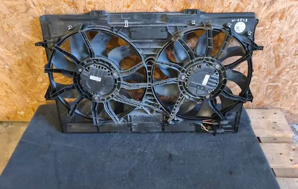 Porsche Macan (95B) Radiator cooling fan shroud 95B121003A 95B959455A