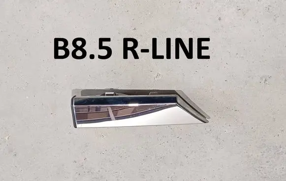 Front bumper splitter molding