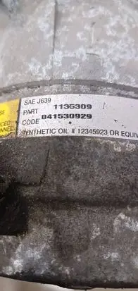 Renault Scenic I Air conditioning (A/C) compressor (pump) 12345923
