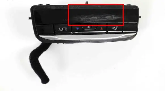 Interior fan control switch