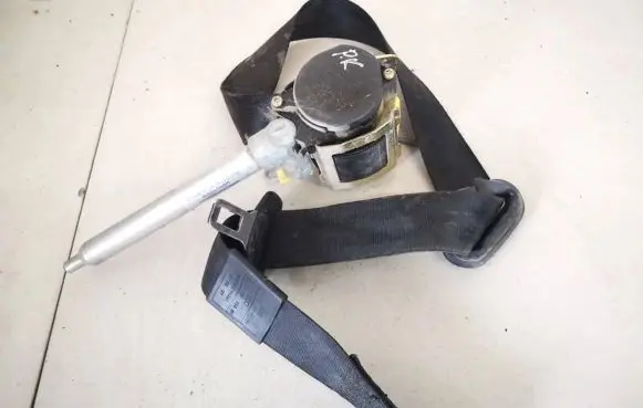 Audi A3 S3 8L Front seatbelt 895857705bk