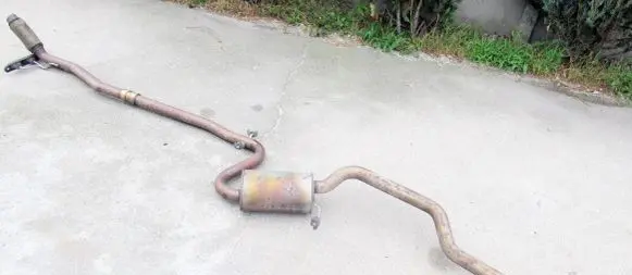 Skoda Octavia Mk2 (1Z) Rear muffler/silencer tail pipe 1K0119PR AMAA19