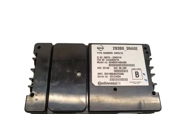 Nissan Leaf I (ZE0) Other control units/modules 283B03NA0E 352199040376406