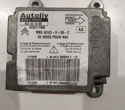 Citroen Xsara Picasso Airbag control unit/module 602327400 9659111980