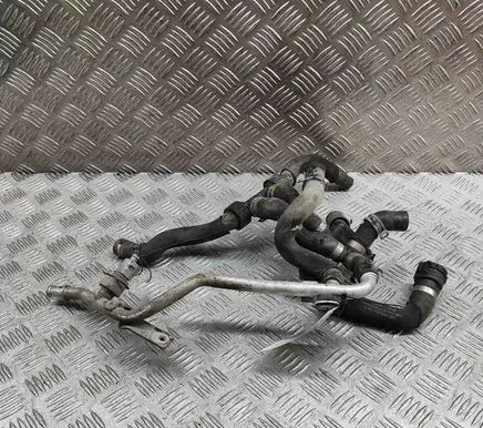 Audi Q7 4M Engine coolant pipe/hose 4M0265356C 4M0265189B