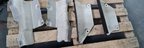 Maserati Quattroporte Exhaust heat shield 