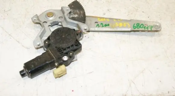 Hyundai Getz Rear door window regulator with motor 834031C010 988101C200