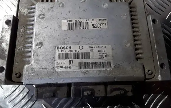 Peugeot 607 Engine control unit/module 0261206418 9635591180