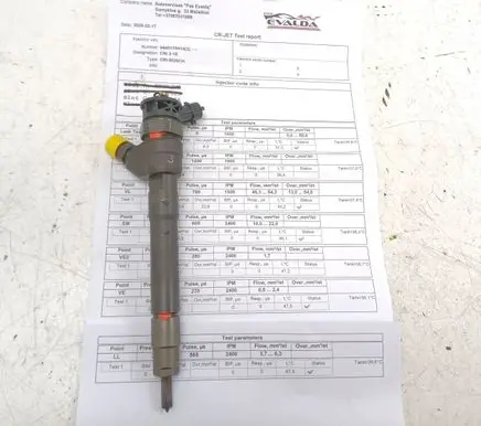 Opel Vivaro Fuel injector 0445110414