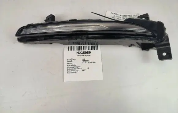 Porsche Boxster 982 LED Daytime headlight 982953041B 2BE01217003 T98263101