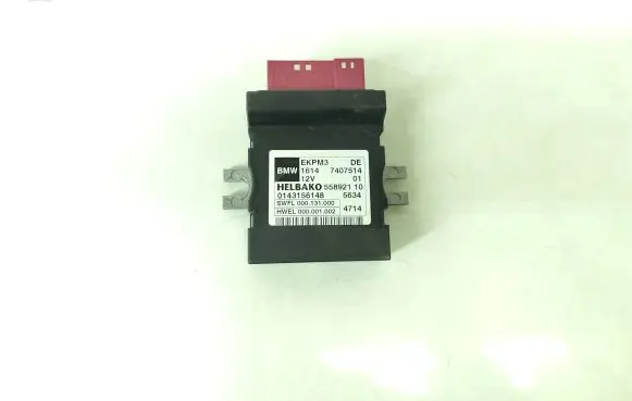 BMW 4 F32 F33 Fuel injection pump control unit/module 7407514