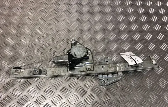 Front door window regulator with motor