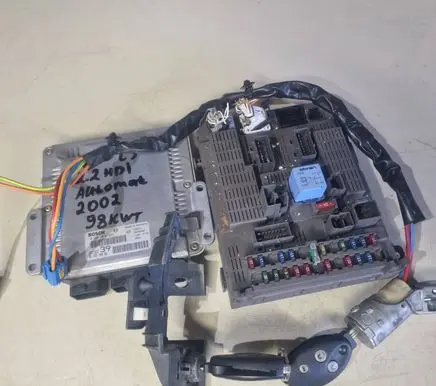 Citroen C5 Engine ECU kit and lock set 0281010885 9645534880 EDC15C2