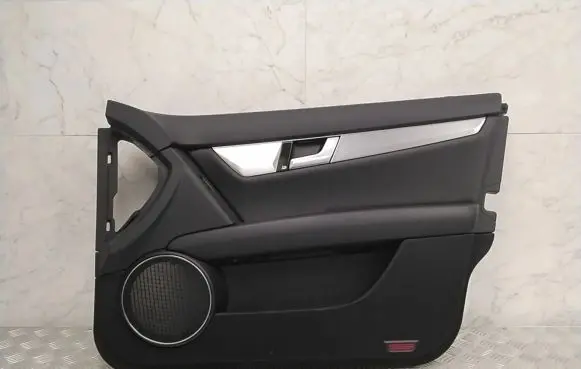 Front door card panel trim